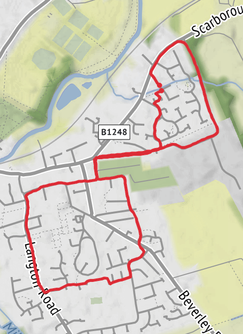 Hike from Norton mobile static map