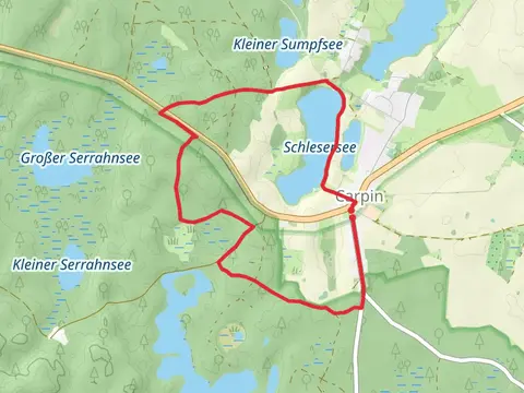 Schlesersee via Gelber Schmetterling Carpin