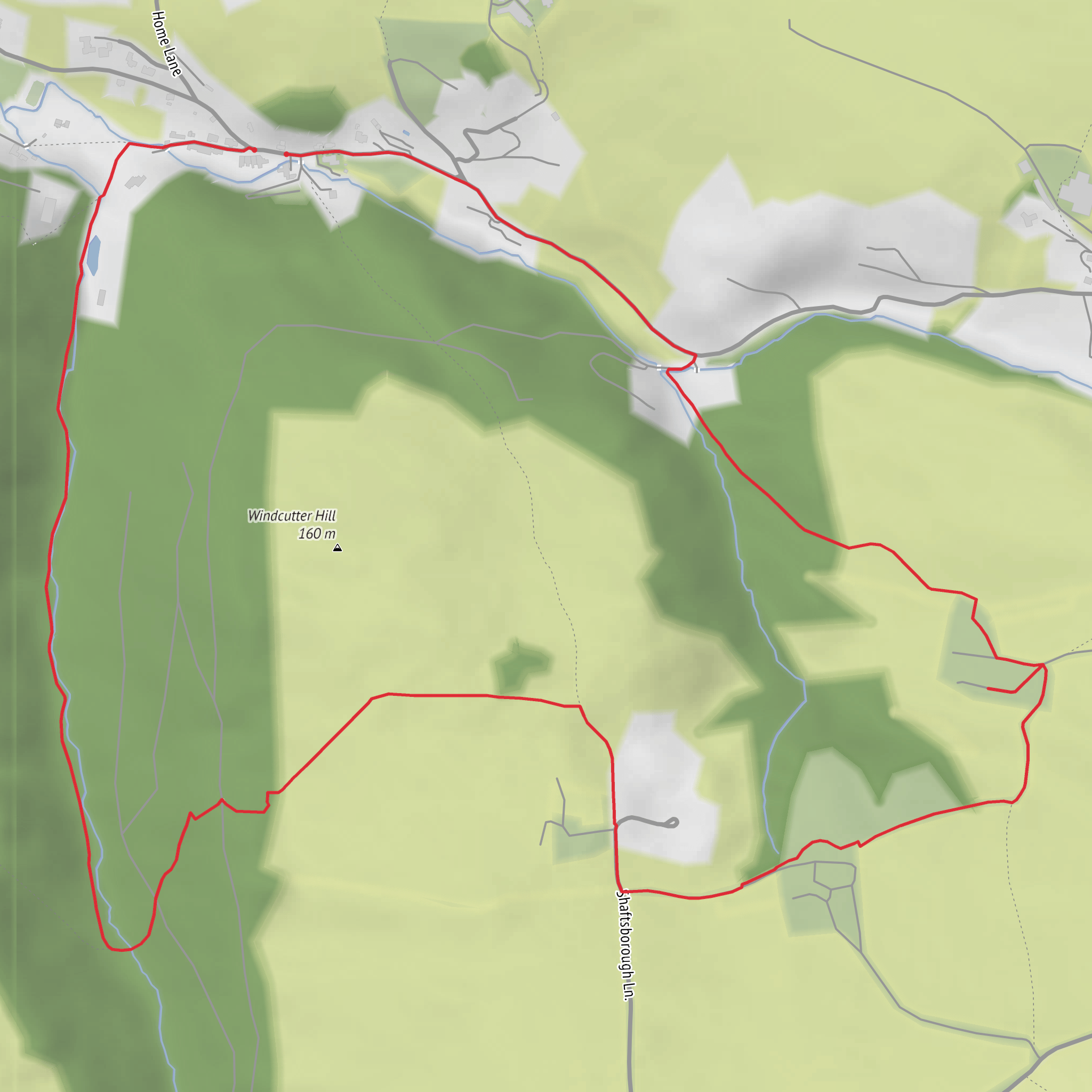 Grampus Inn Loop - Inland mobile static map