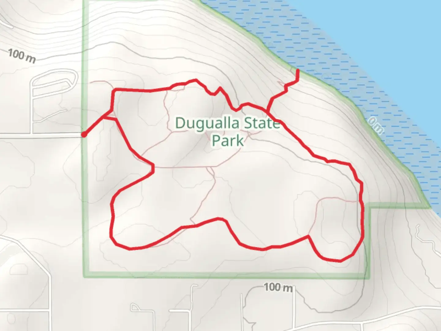 An image depicting the trail Wetland and North Loop Trail and its surrounding area.