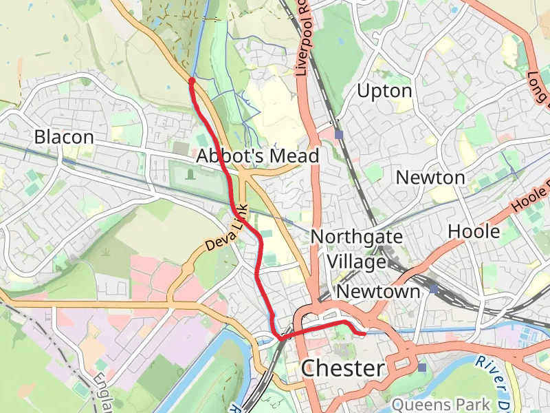 Shropshire Union Canal via Canalside Trail