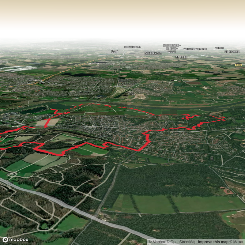 Hemelseberg and Rosandepolder via Rosandepad