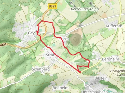 Kufferather Bach via Ardbinna Wanderweg