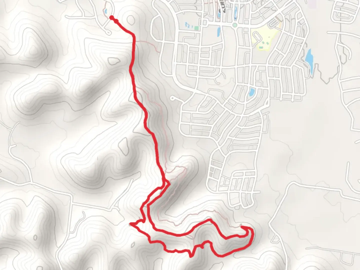 An image depicting the trail East Slope, West Slope and Ridge Loop Trail and its surrounding area.