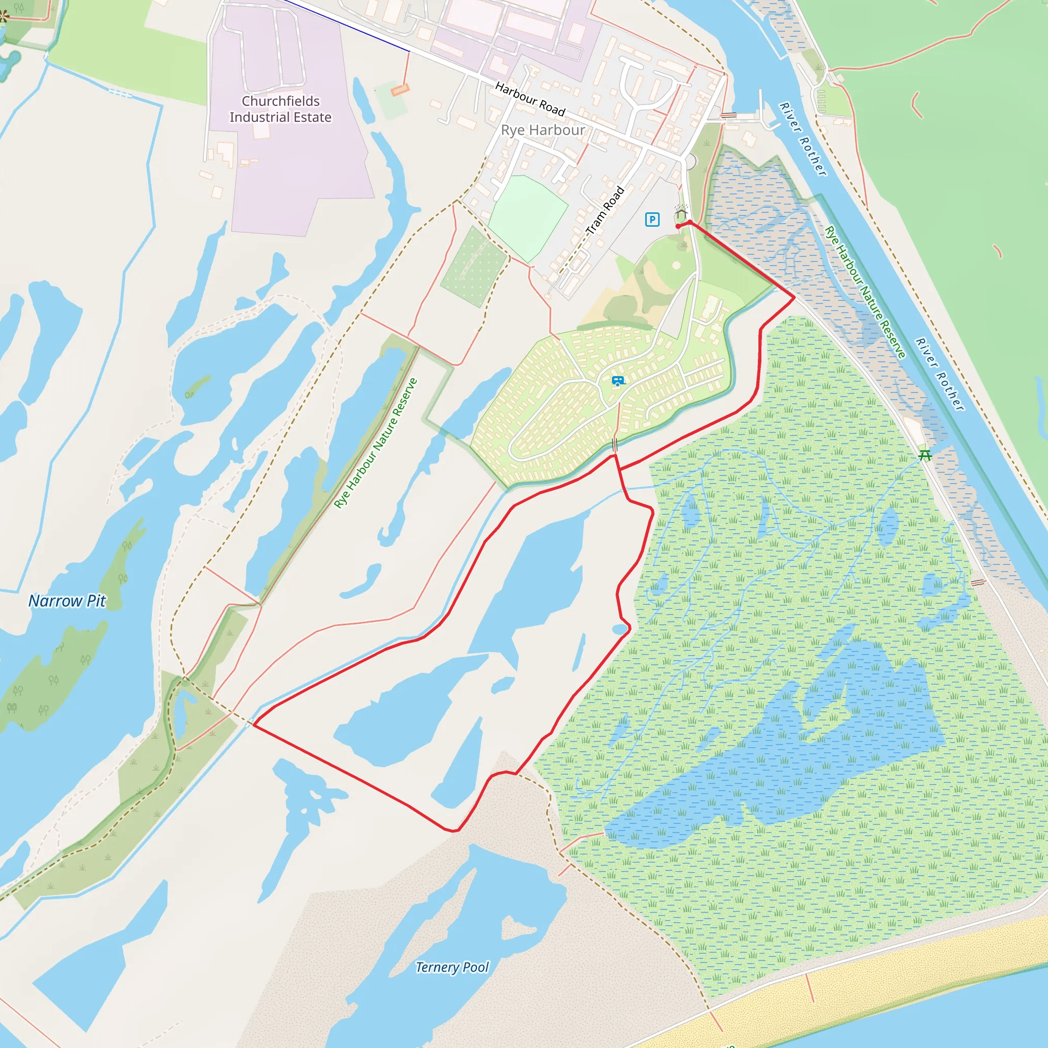 Rye Harbour Nature Reserve Loop | East Sussex | England