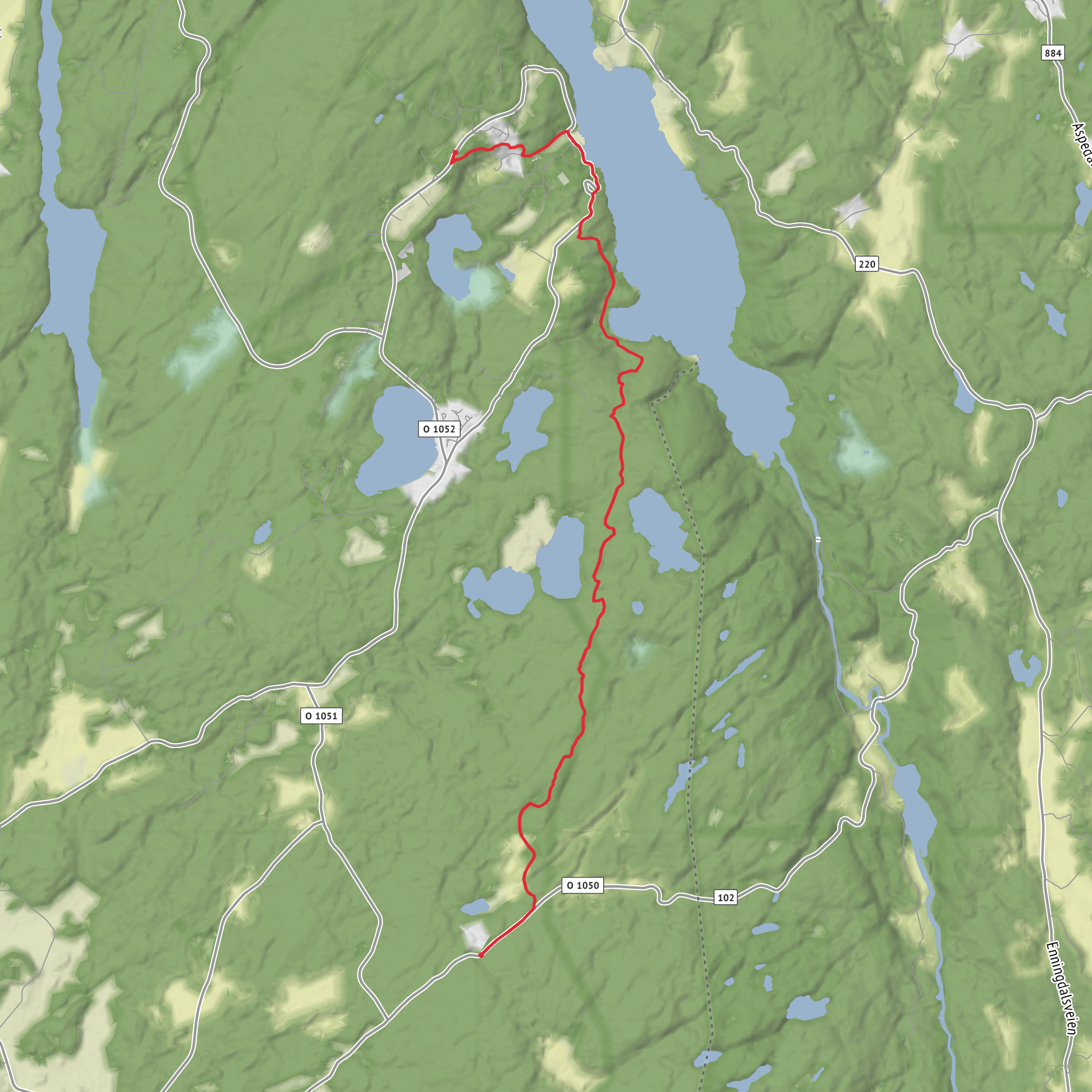 Bohusleden Trail stage 3 mobile static map
