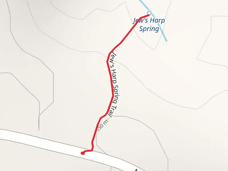 Jew's Harp Spring Trail