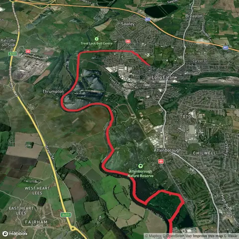 River Trent and Attenborough Nature Reserve