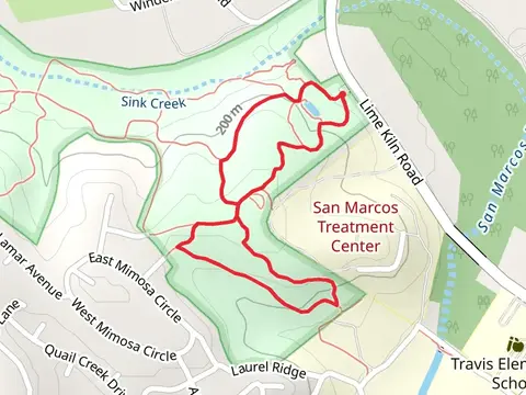Blue Heron, Blind Salamander Way and Skink Link Loop