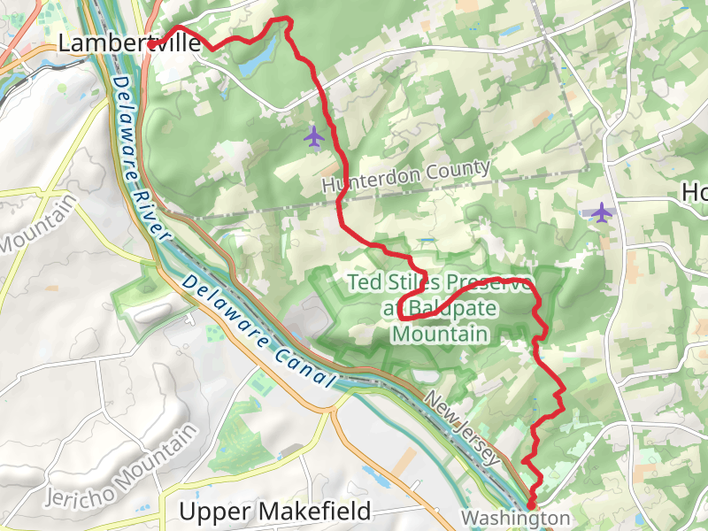 Red Dot, Baldpate Mountain and Rockhopper Loop Trail