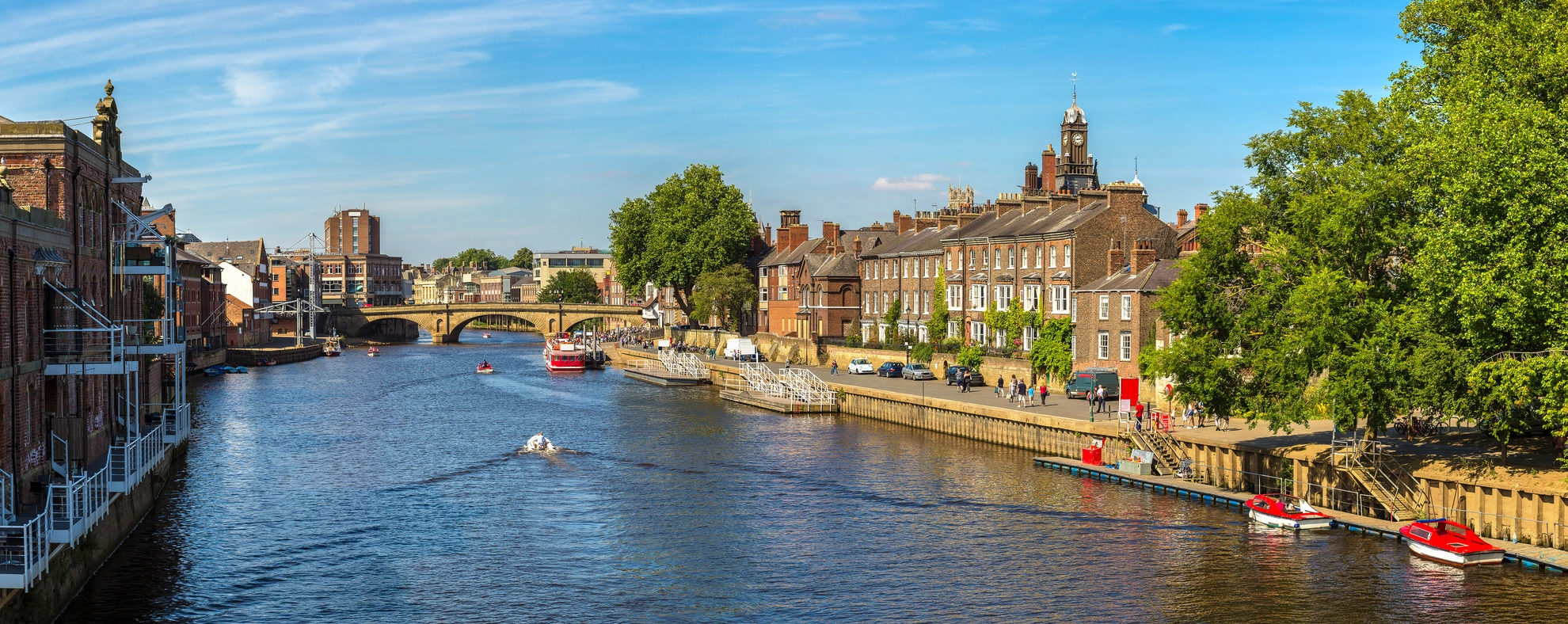An image depicting the trail River Ouse Walk - Yorkshire and its surrounding area.