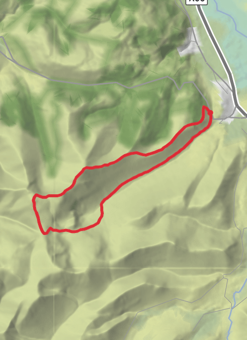 Griesdale Pike Wild Camp mobile static map