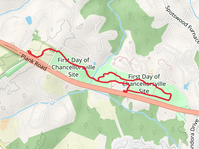 First Day at Chancellorsville Trail