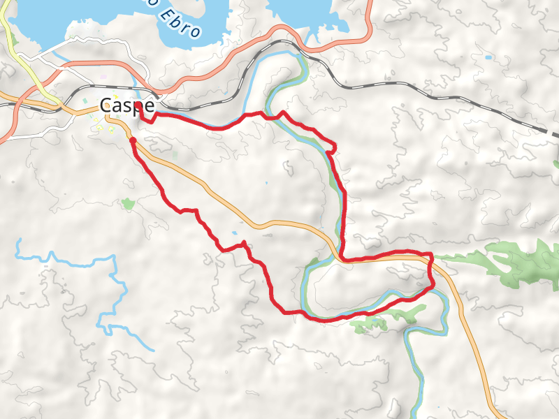 Caspe - Bridge and Cinglos of Matrigos PR Z 152