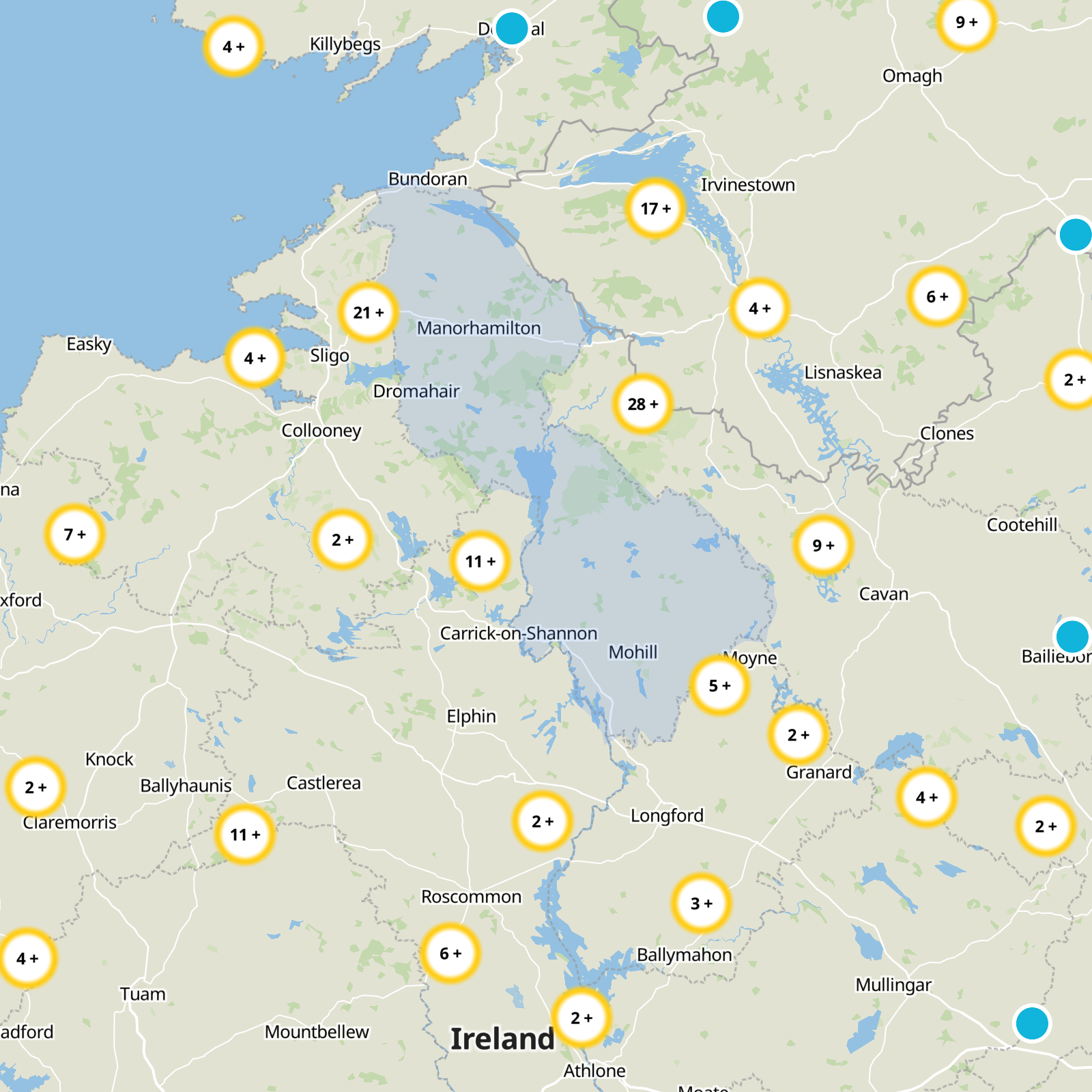 Leitrim Static Map