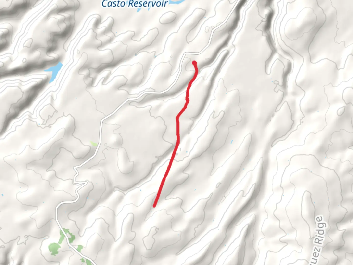An image depicting the trail Telephone Trail and its surrounding area.