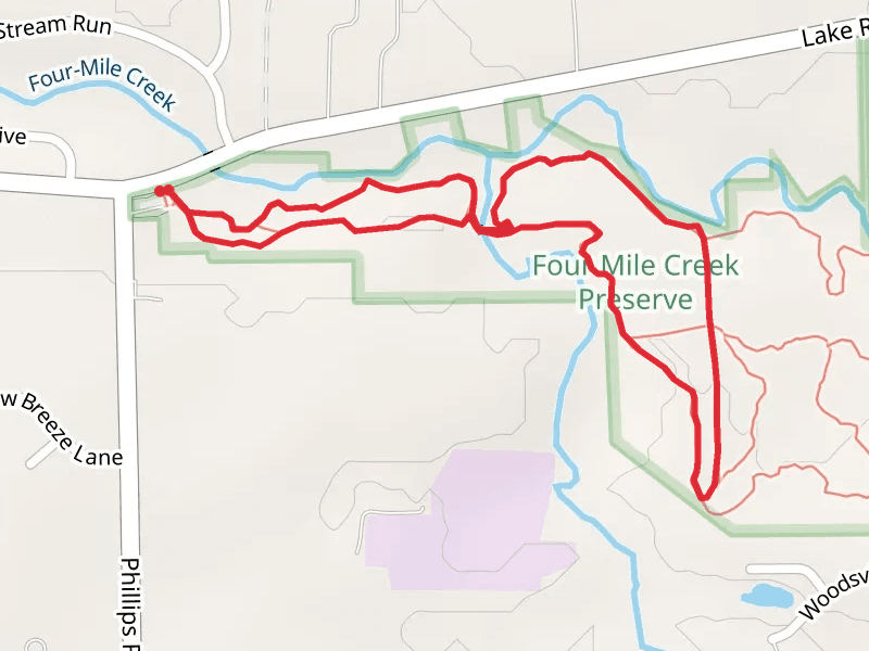 Four Mile Creek Loop