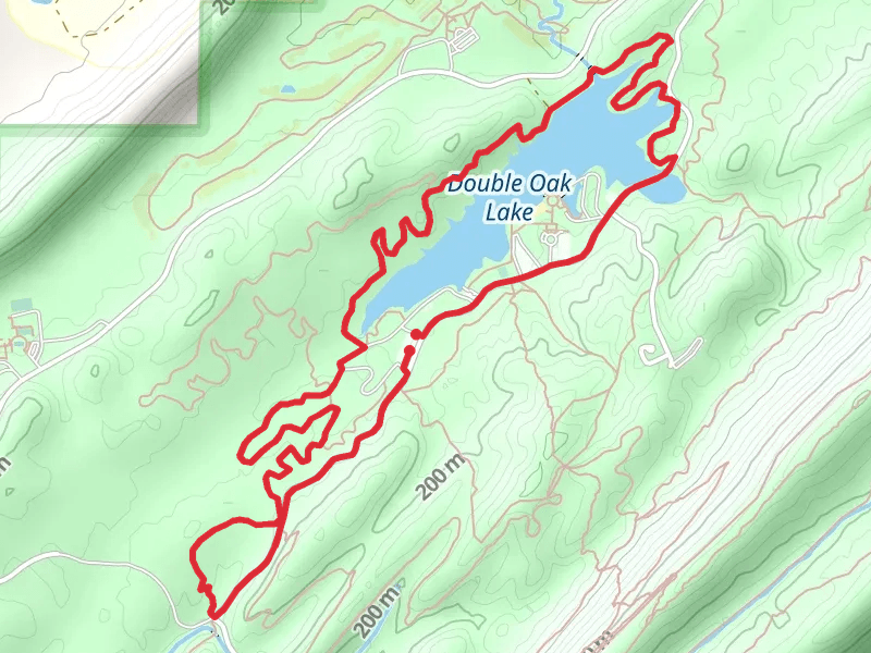 Double Oak Lake and Foreplay Loop