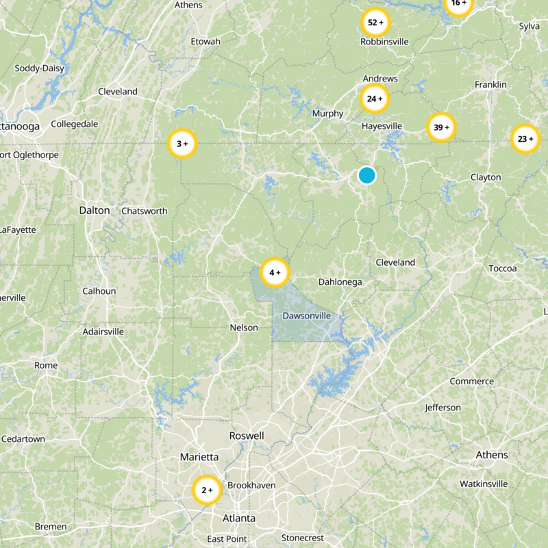 Dawson County Static Map