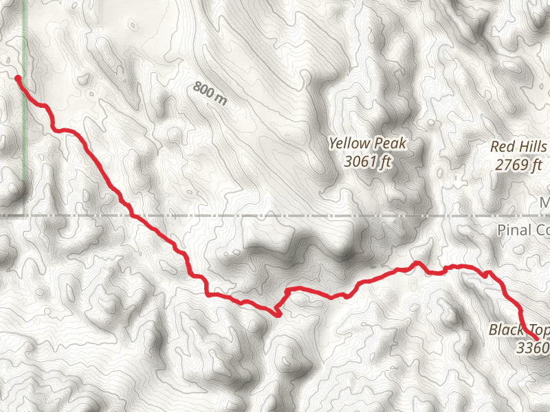 Black Top Mesa via Dutchman Trail