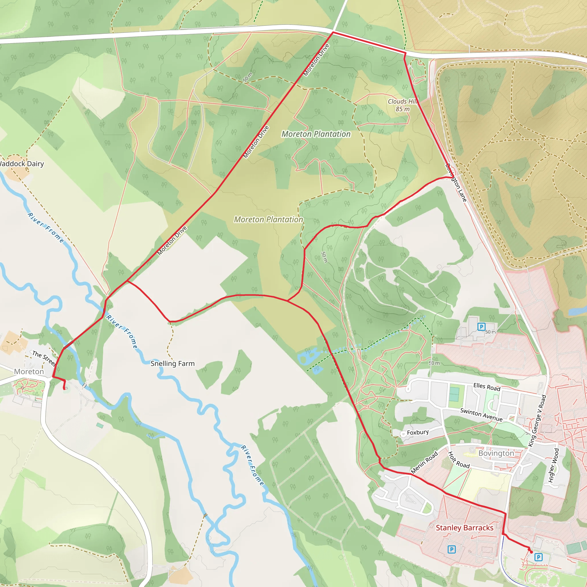 Bovington to Moreton Loop | Dorset | England