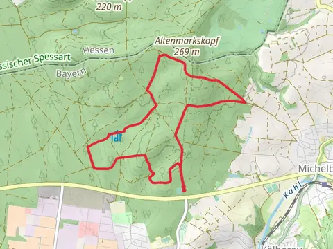 Ortswanderweg Alzenau and Edelweissweg