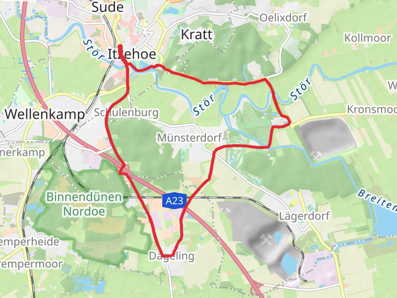 Itzehoe and Dageling Loop