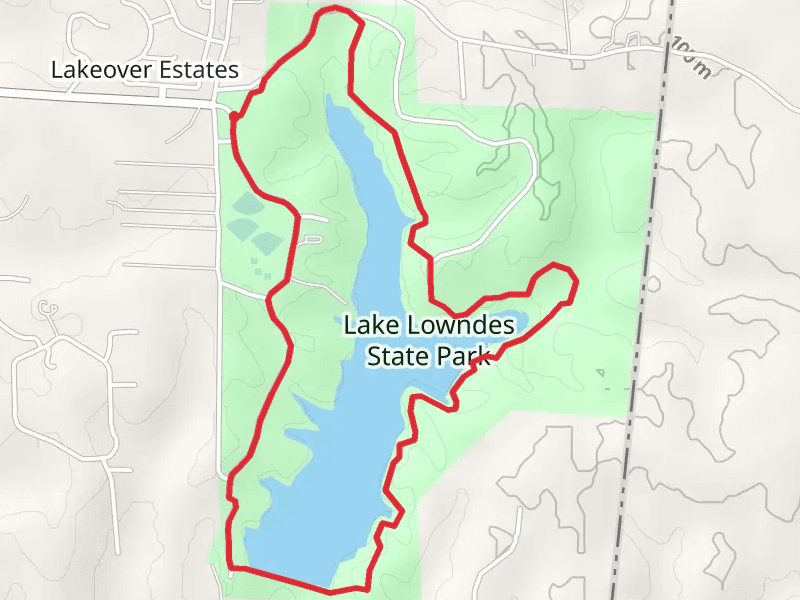 Lake Lowndes Loop