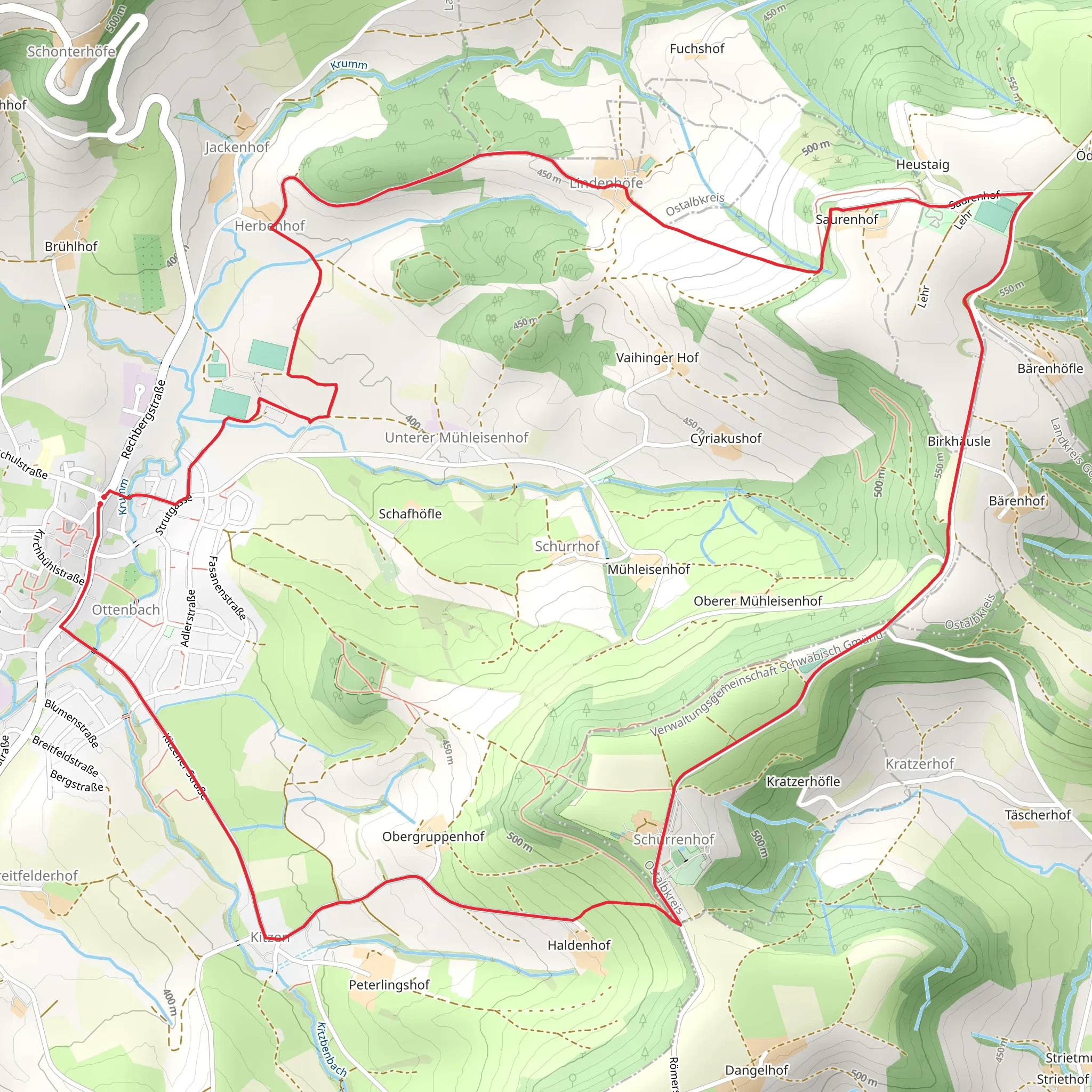 Cyriakusweg mobile static map