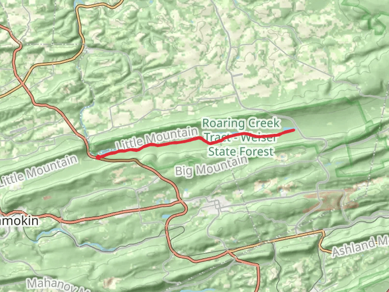 Roaring Creek Trail