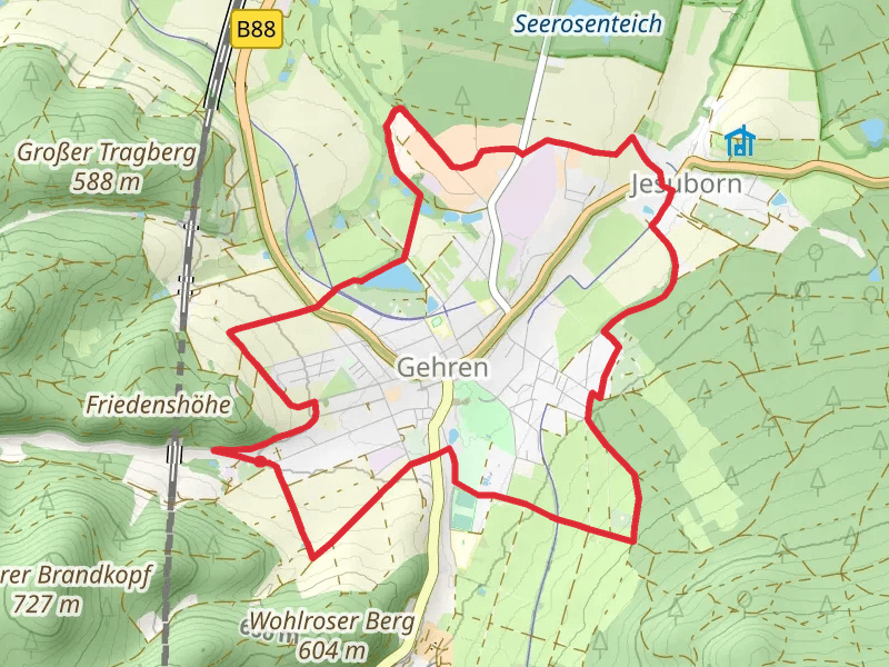 Heideteich via Gehren