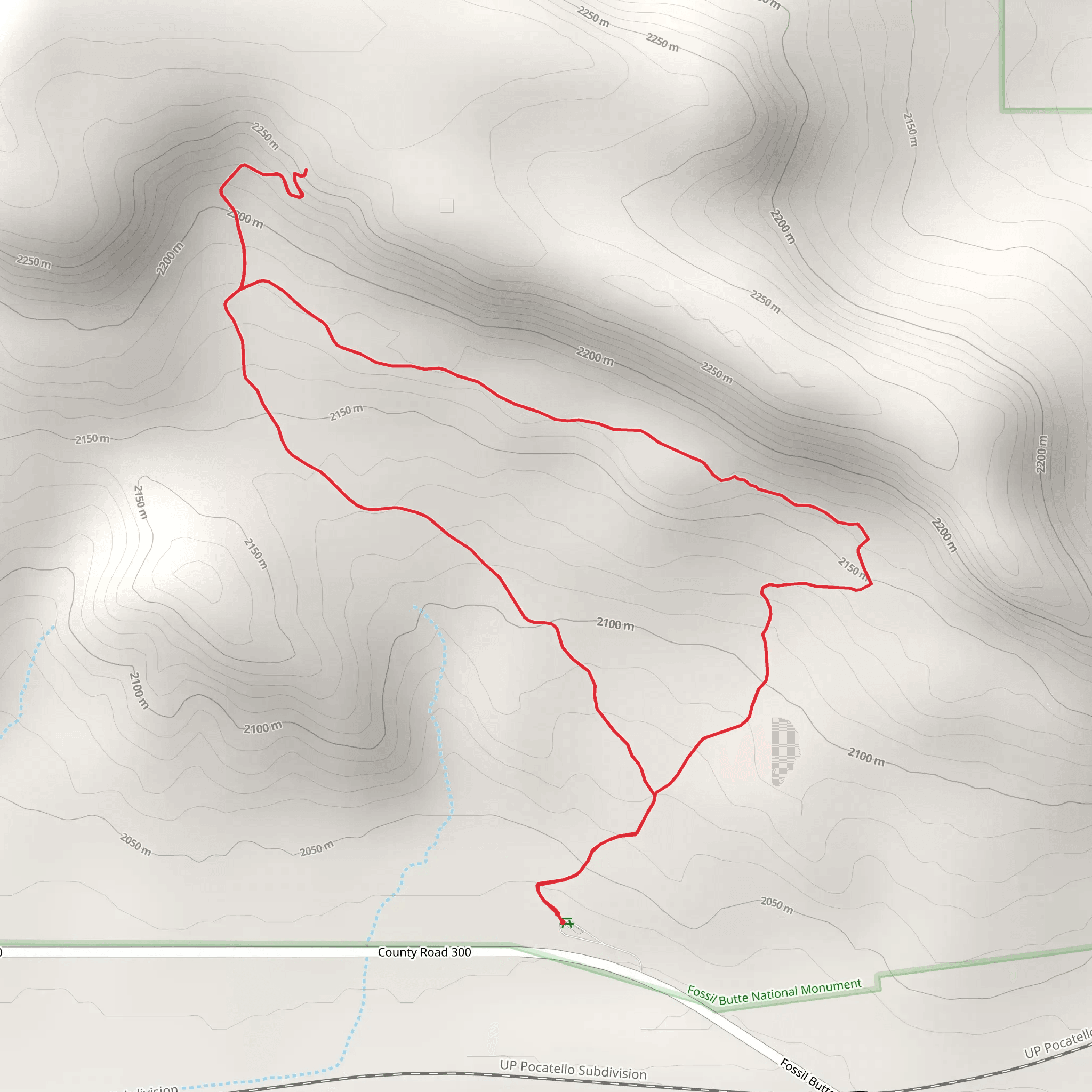 Historic Quarry Loop Trail mobile static map