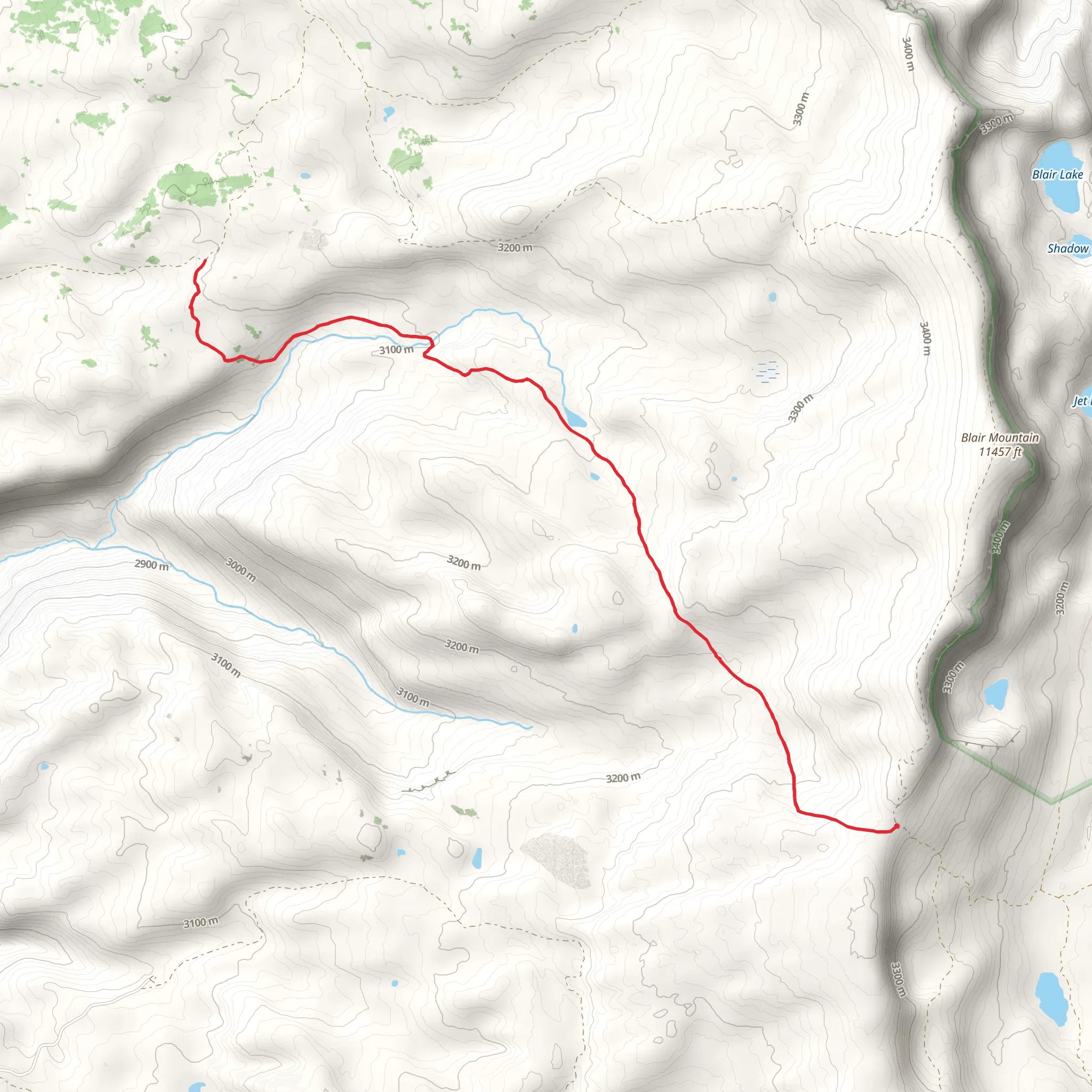 Ute - Elk Trail mobile static map