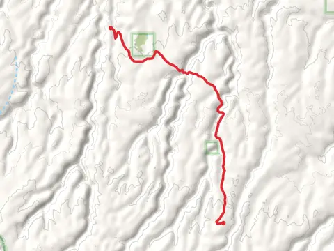 U-Bar Trail to Barbershop Trail