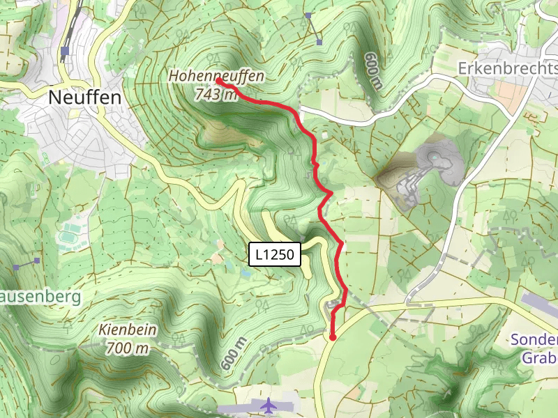 Hohenneuffen Castle Walk