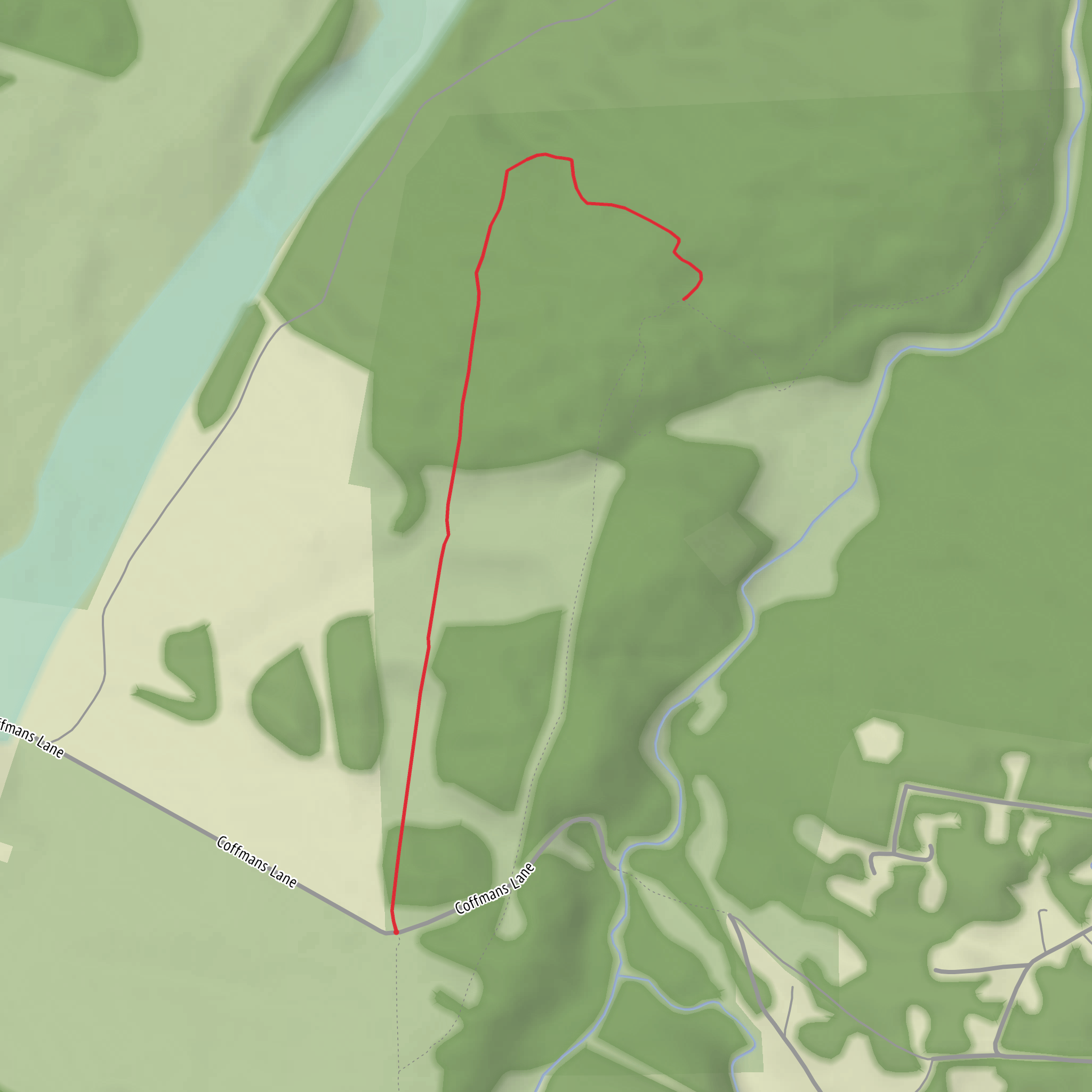 Beall N mobile static map
