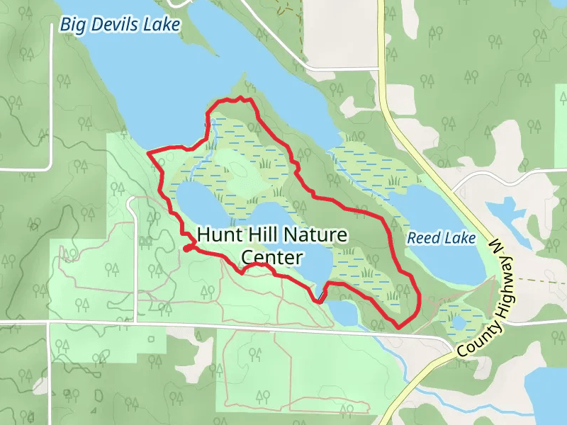Bear Trail and Bog Trail Loop