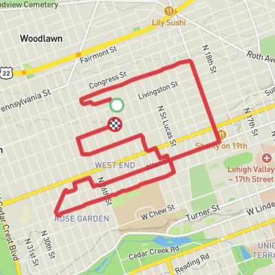 Allentown Running thumbnail