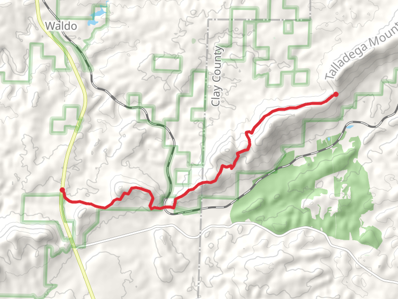 Clairmont Gap - Pinhoti Trail