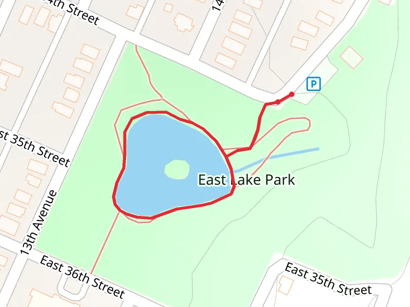 East Lake Park Loop