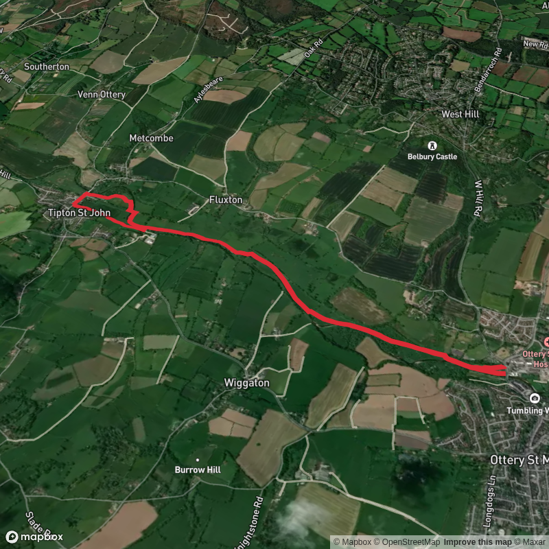 Ottery to Tipton