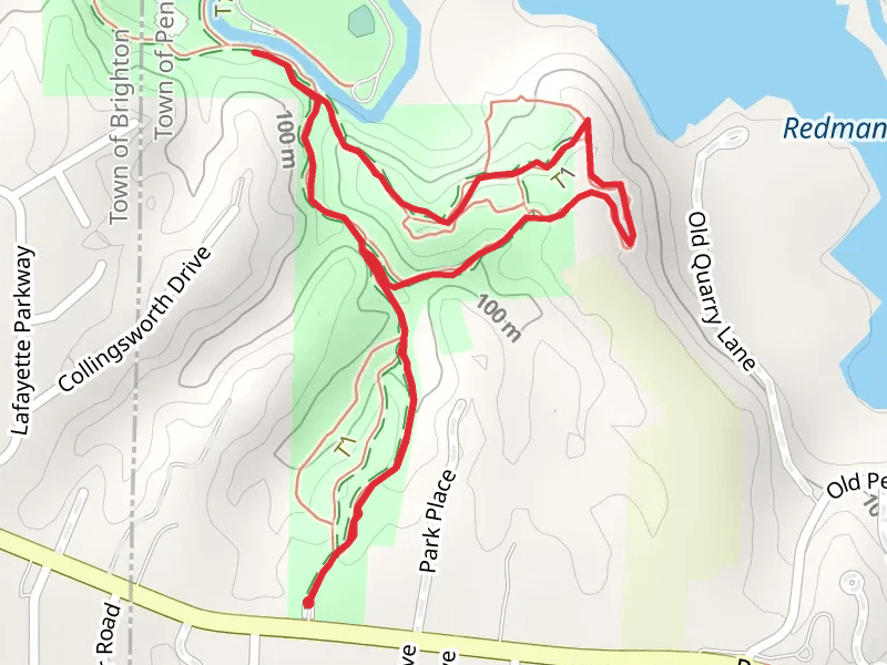 Overlook Loop Trail via Coyote Den Trail