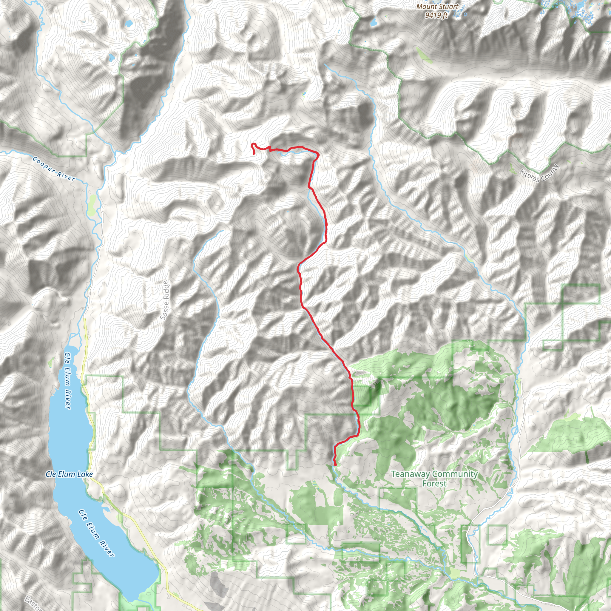 Middle Fork Teanaway Trail | Kittitas County | Washington