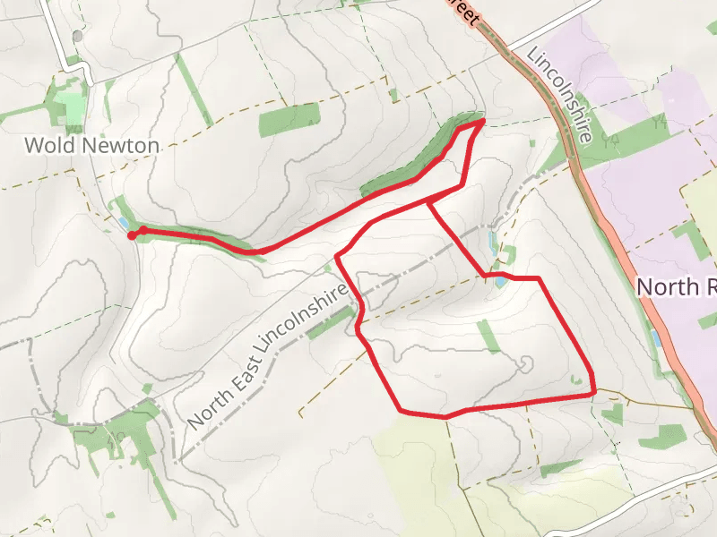 Beesby Wood and Wyham Loop