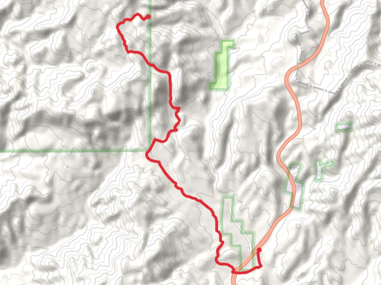 An image depicting the trail Arizona Trail From Sunflower and its surrounding area.