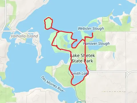 Lake Shetek State Park Loop