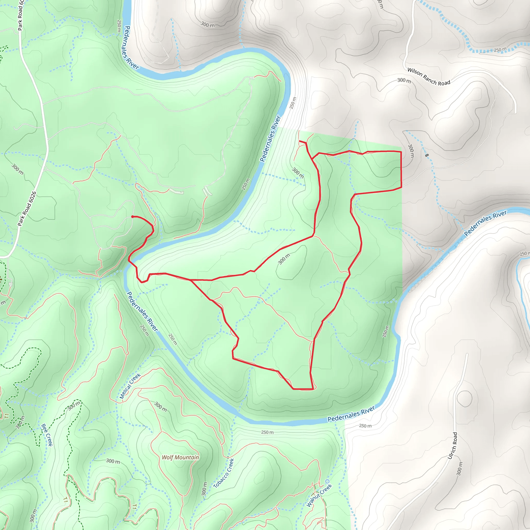 Five Point Five Mile Loop mobile static map