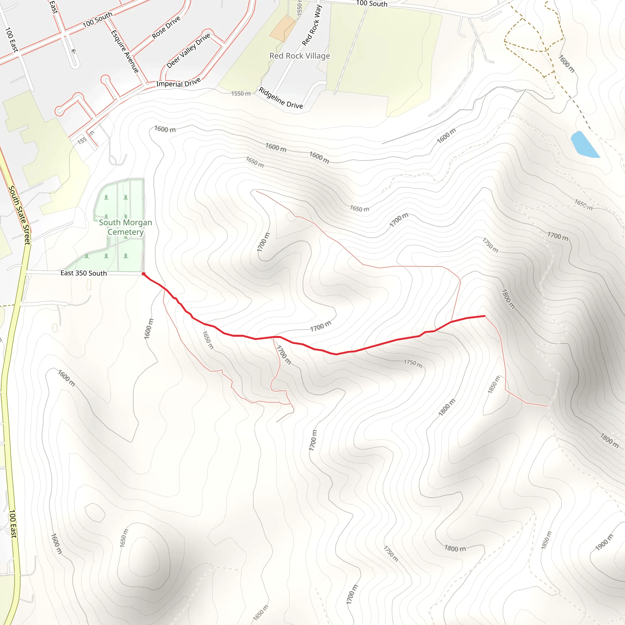 South State Street mobile static map