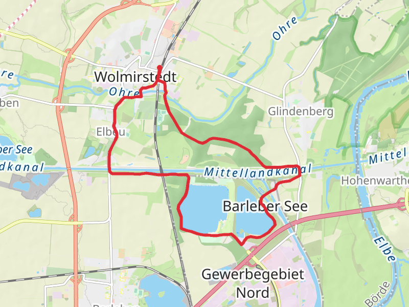 Wolmirstedt and Barleber See Loop