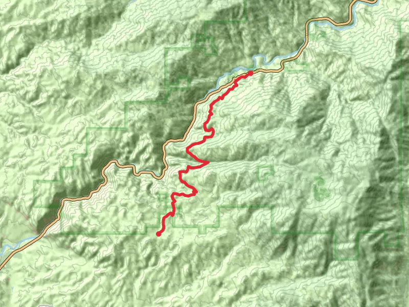Oscar Meyer Spring, Democrat Spring, Cow Flat and Lacas Creek